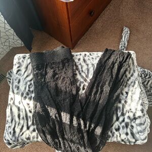 Deb Black Lace Leggings